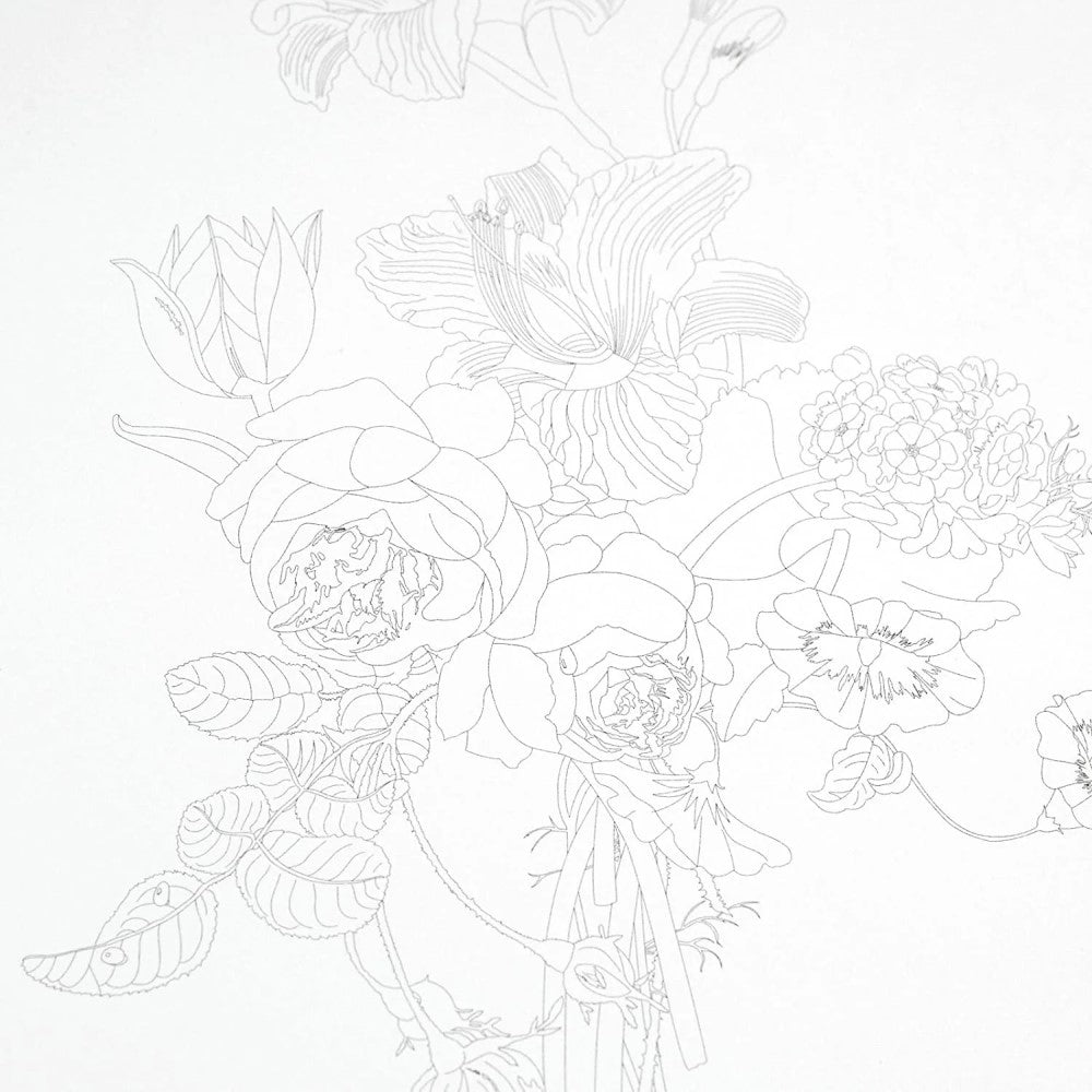 Artist Coloring Book - Still Life Bouquets
