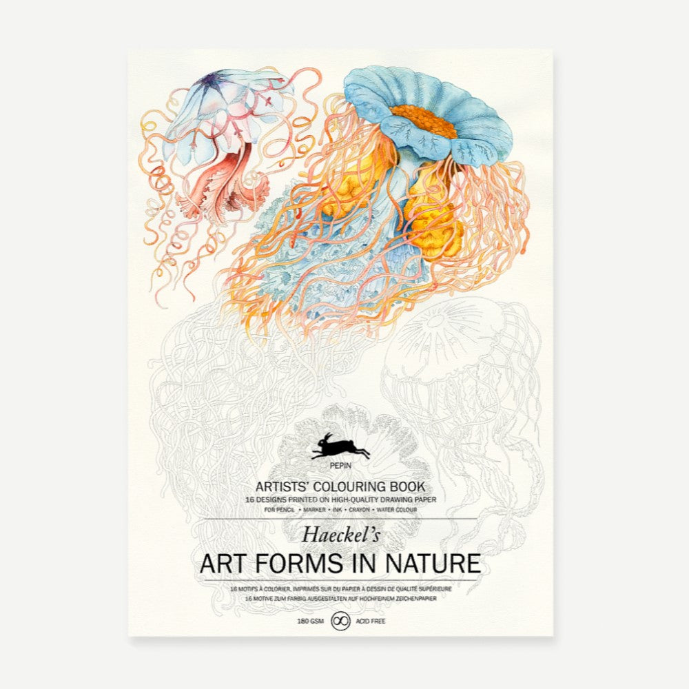 Artist Coloring Book - Art Forms in Nature