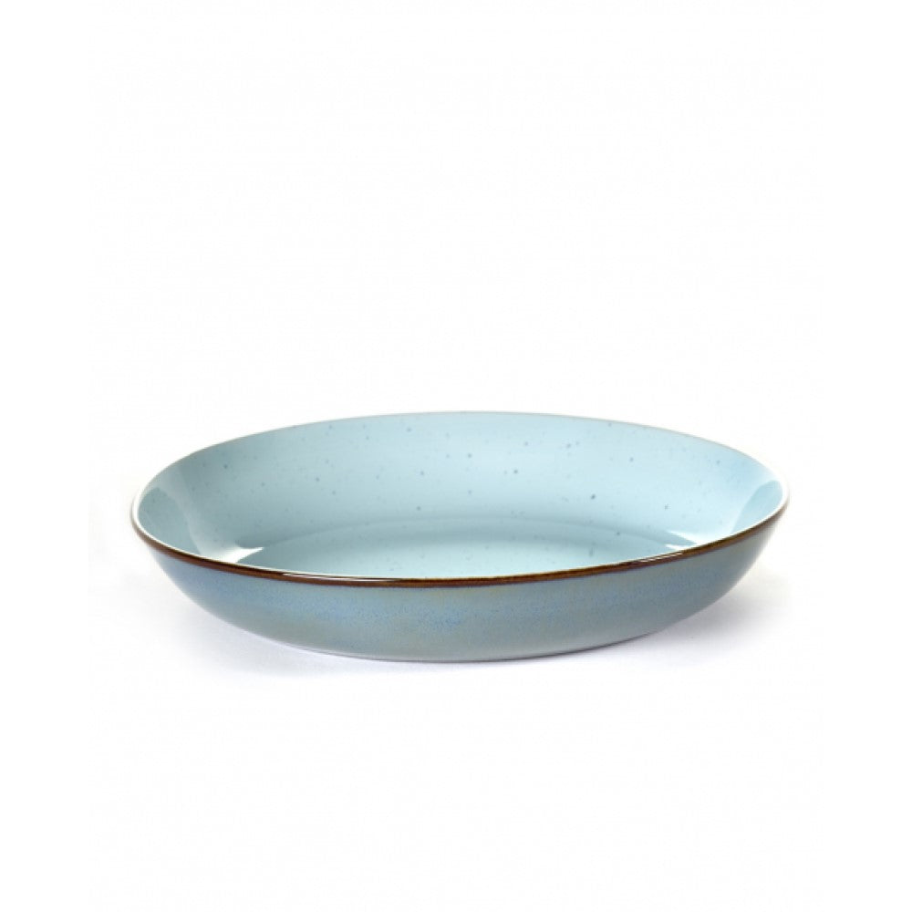 Dinnerware - Soup Plate L Light Blue/Smoky Blue