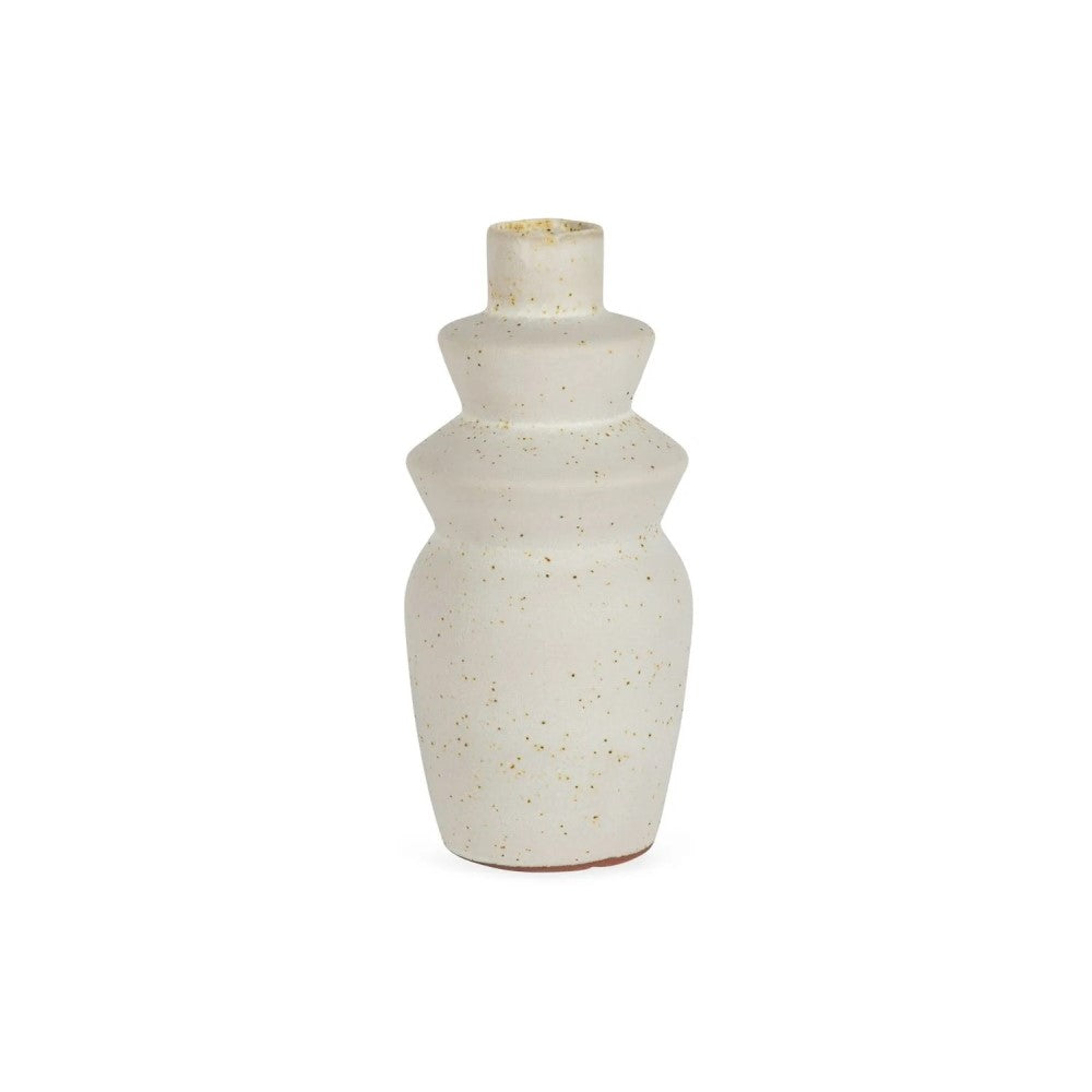 Vase Engobe, White