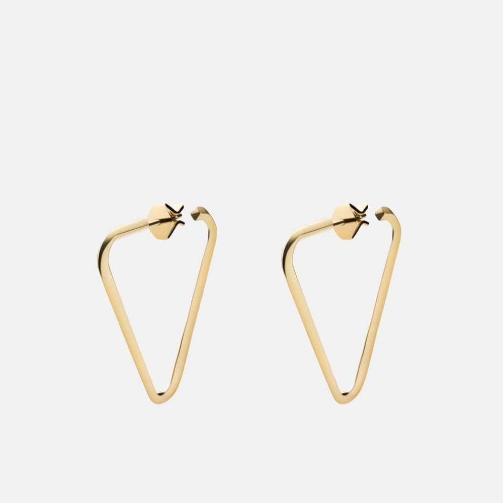 Eden Earrings Gold Vermeil / Small