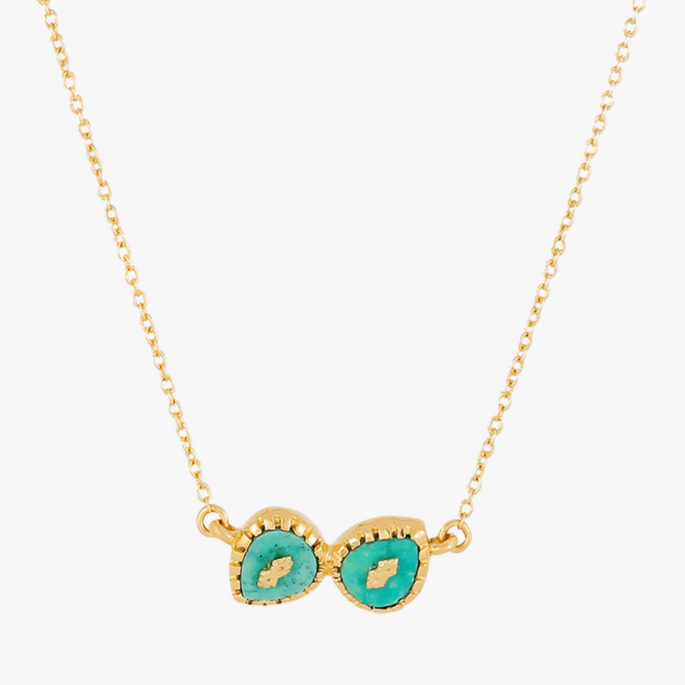 &#39;Oma&#39; Necklace Turquoise