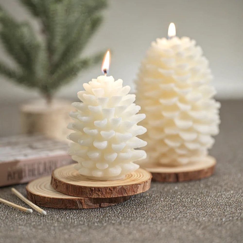 Siberian Pine Cone Candle - Small