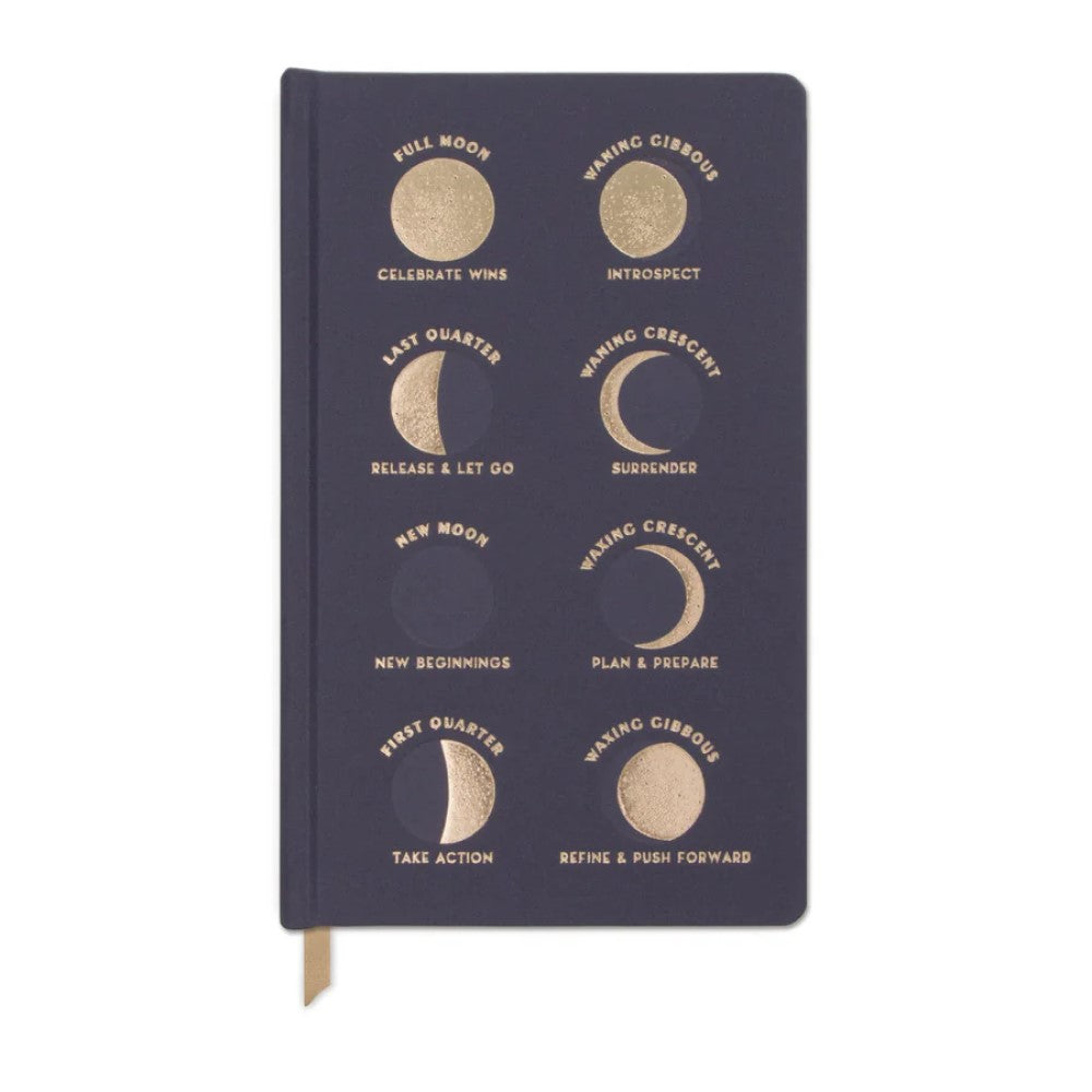 Cloth Journal - Moon Phases