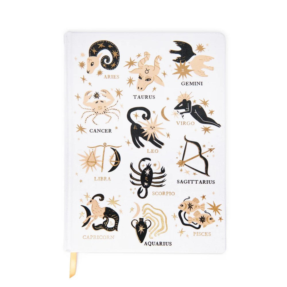 Bookcloth Jumbo Journal - Zodiac