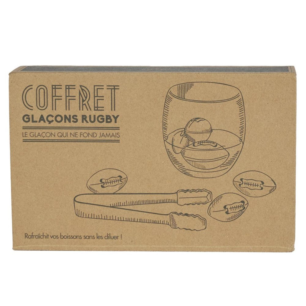 Rugby Ice Cube Box