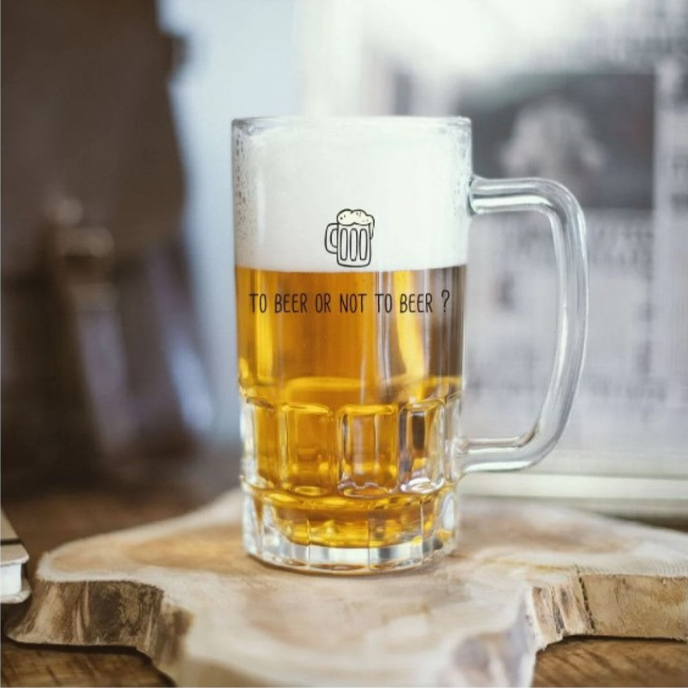 Beer mug - To beer or not to beer