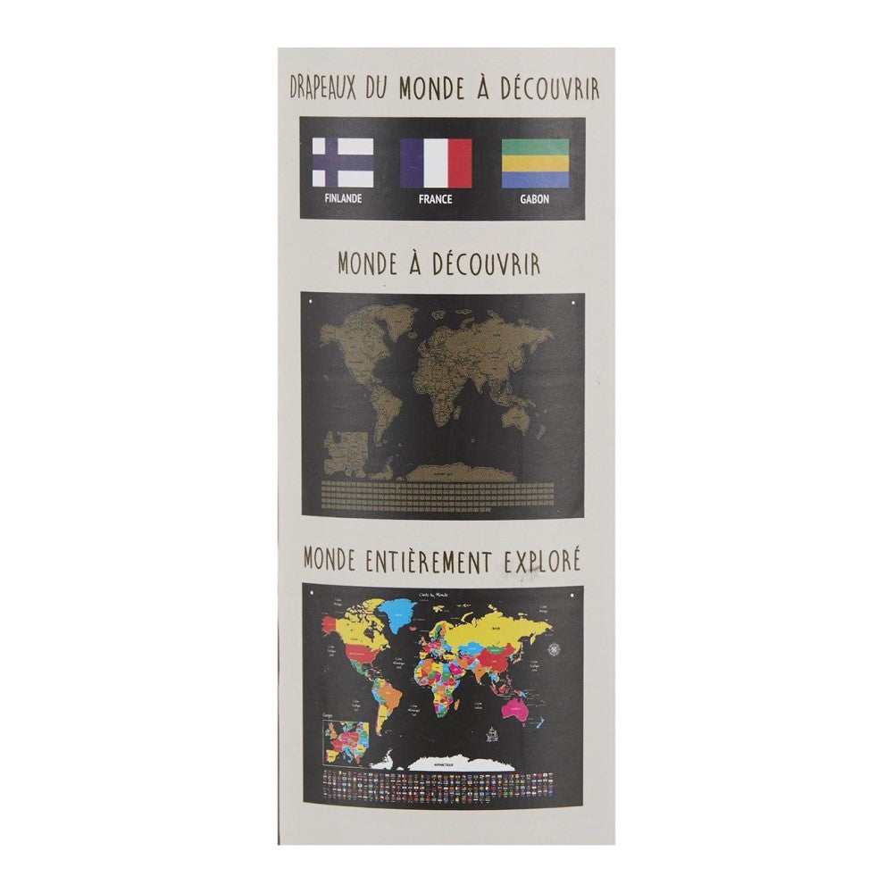 Flags Scratch Map