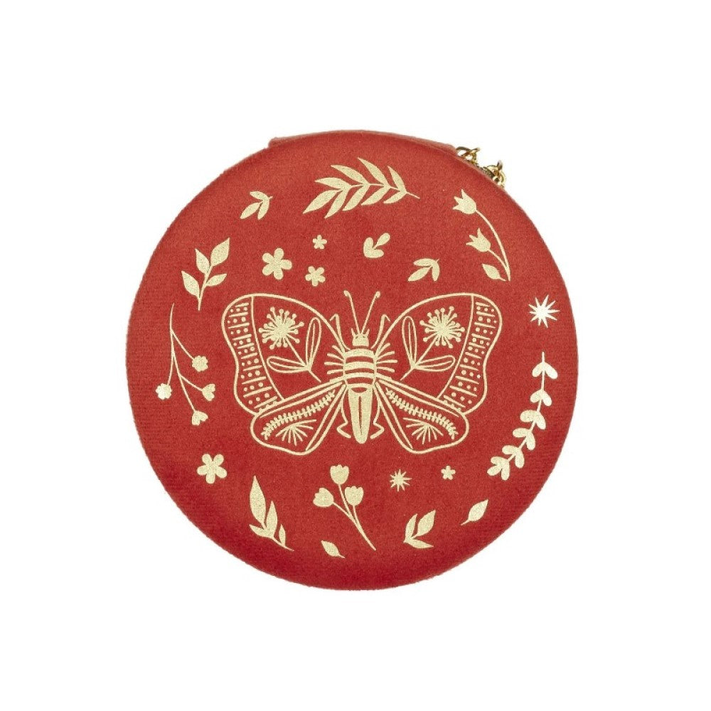 Jewelry Box - Gold Butterfly