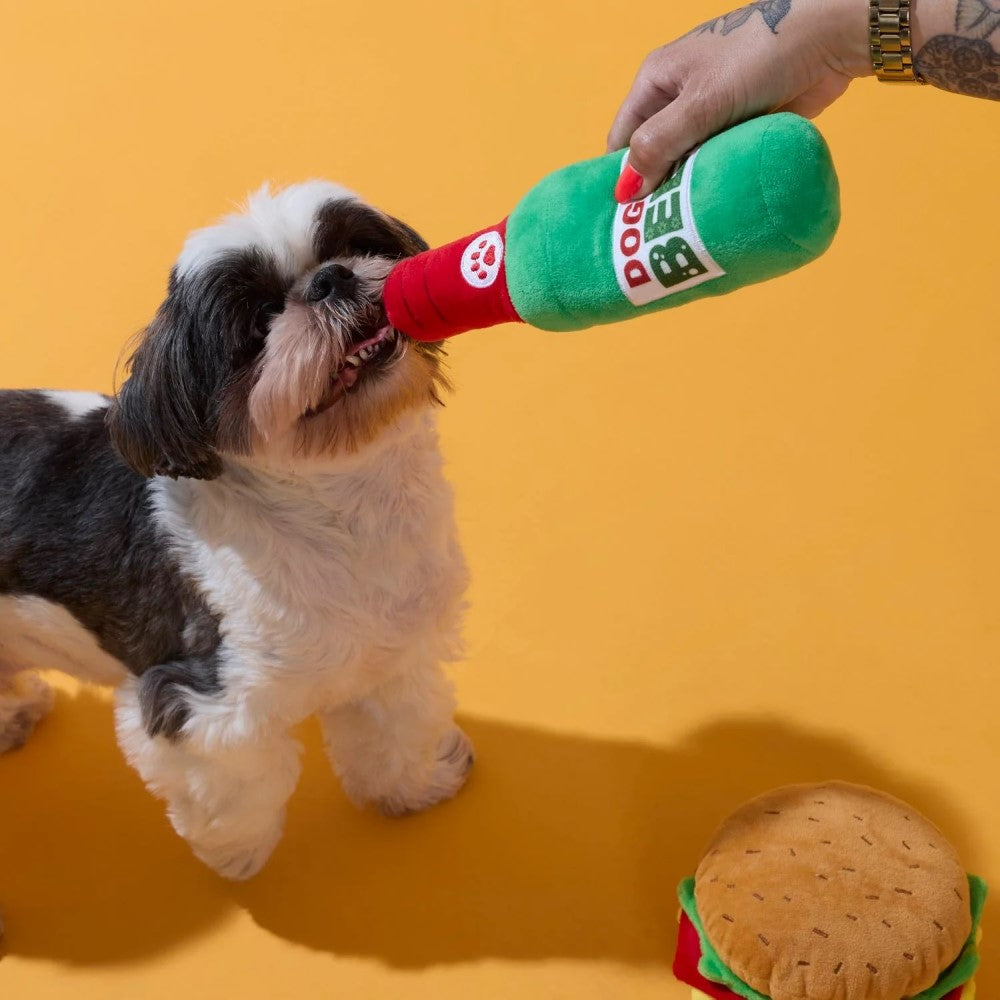 Dog Toy Box - Burger and Beer