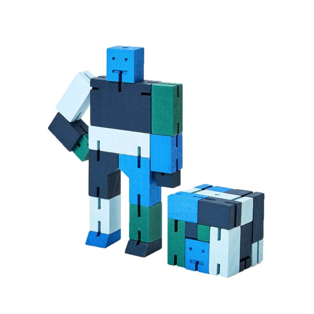 Cubebot - Small - Blue Multi