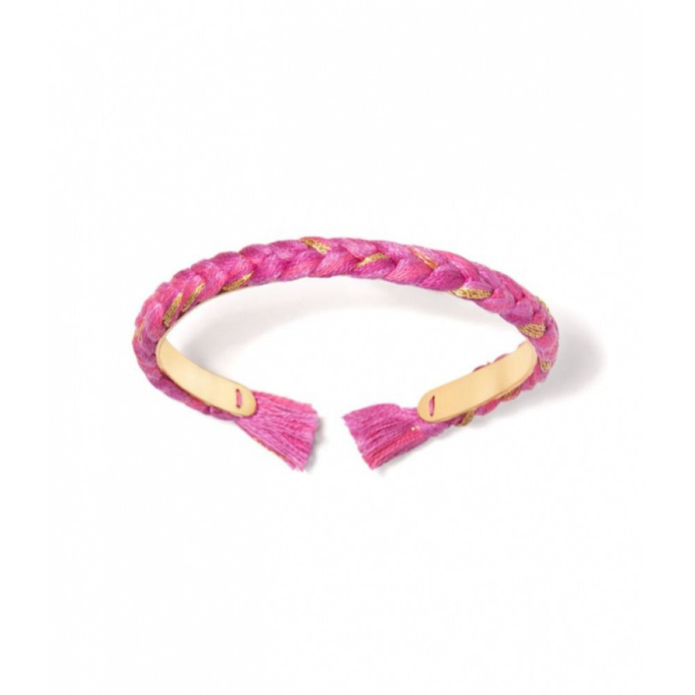 Bracelet - Copacabana Jhons MG Indian Pink- 18K Gold