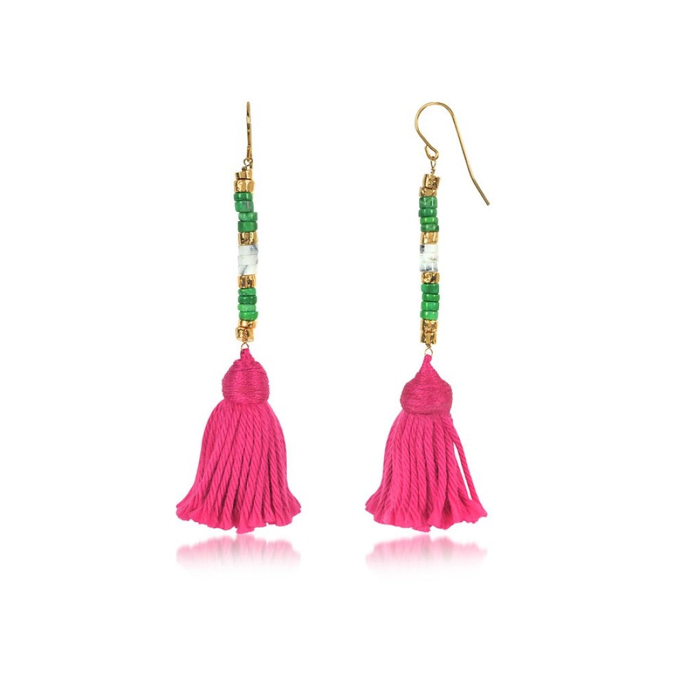 Earrings  - Actua Pink - Gold 18k