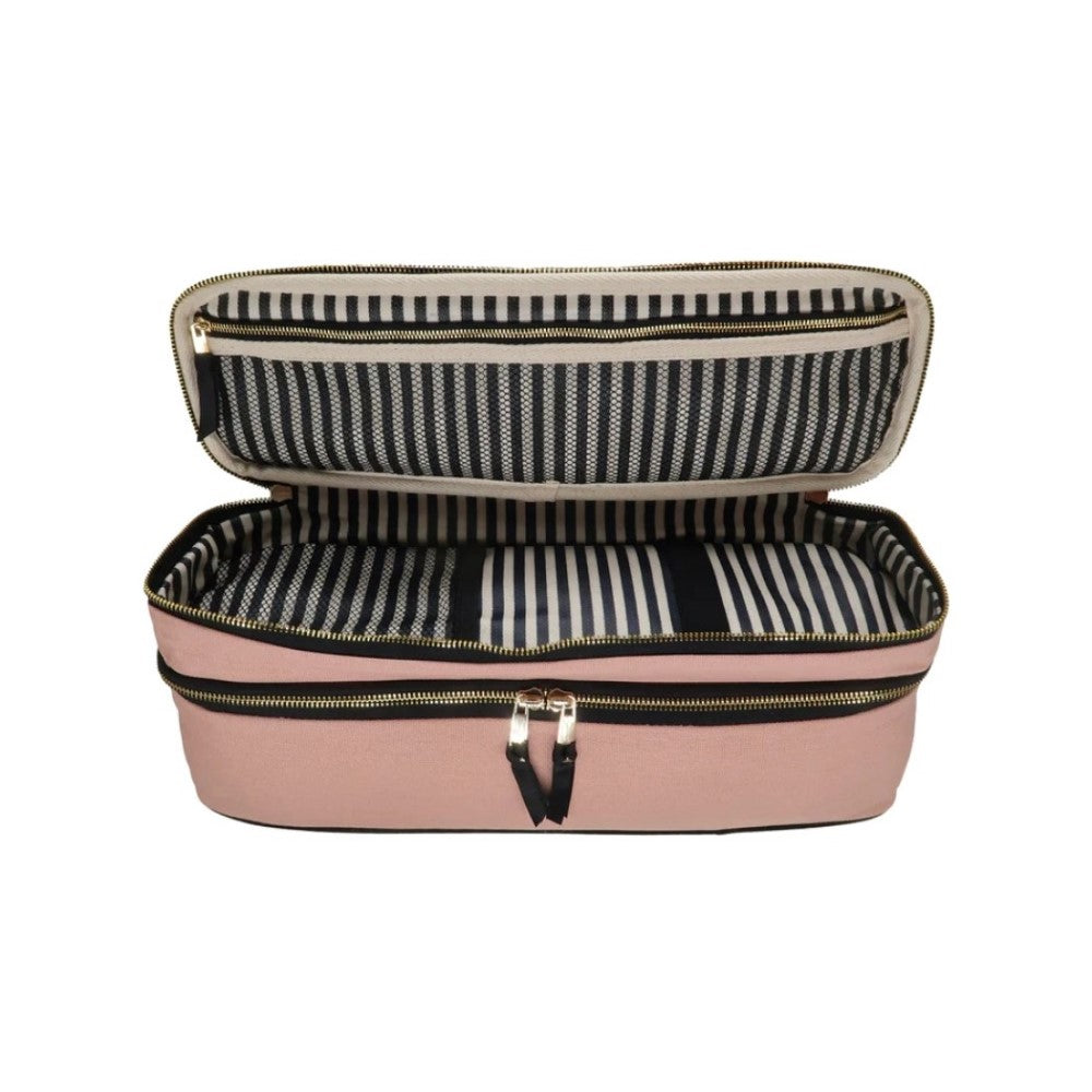 Double Hair Tools Travel Case - Pink