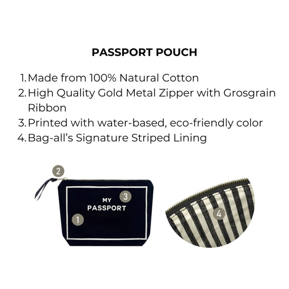 Passaport Pouch - Black