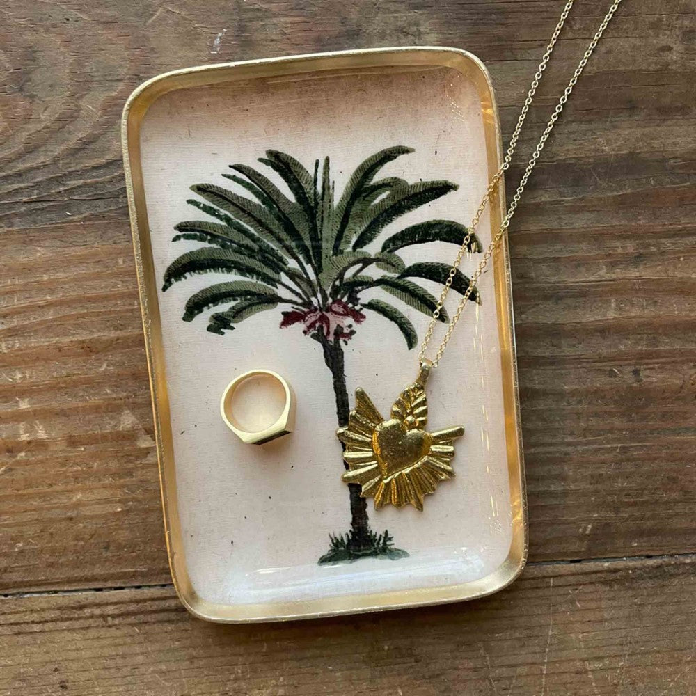 S Solo Tray - Palm