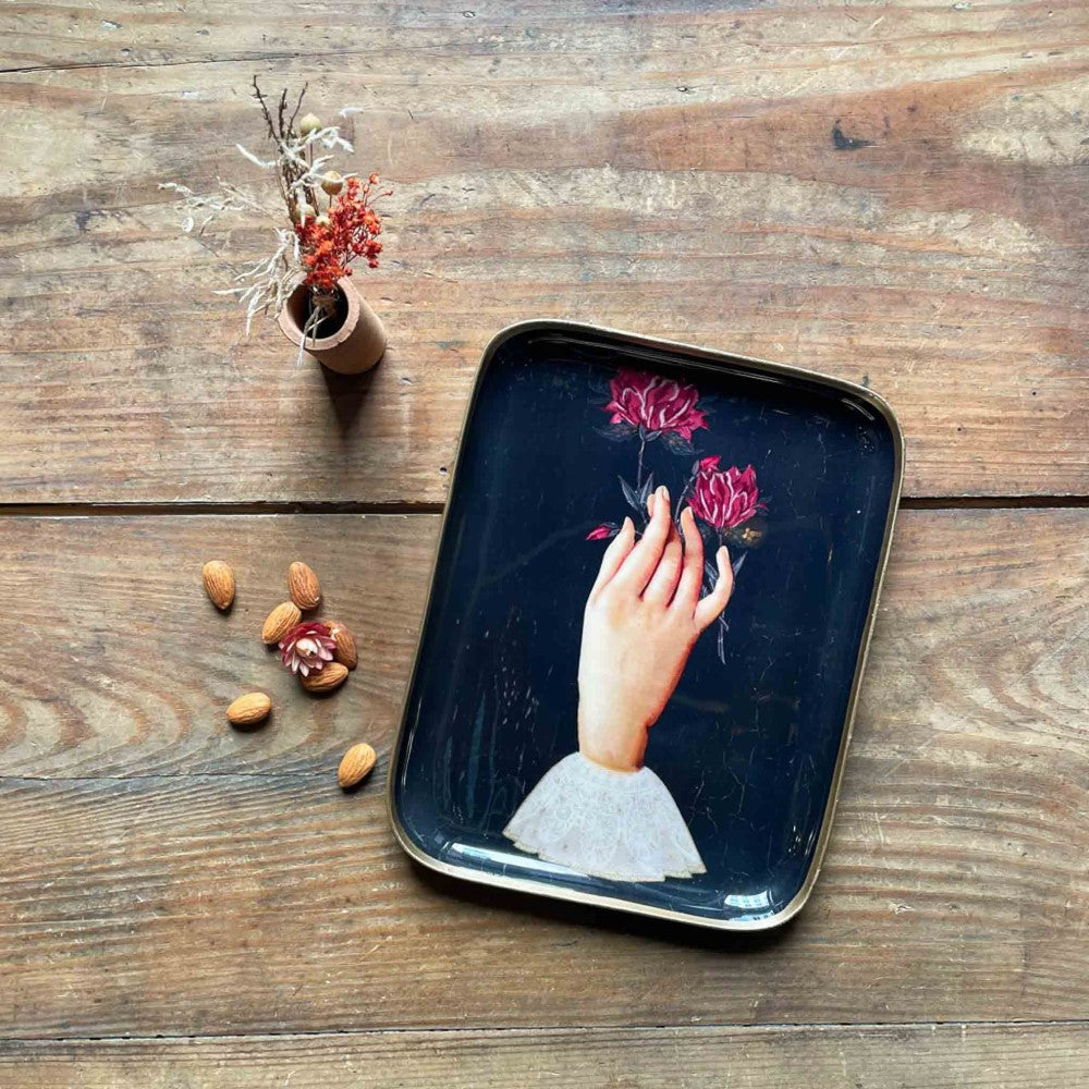 M Half Tray - Flora