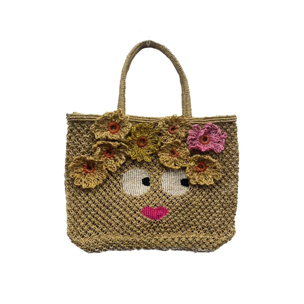 Jute Bag - Carmen, Small - Mustard