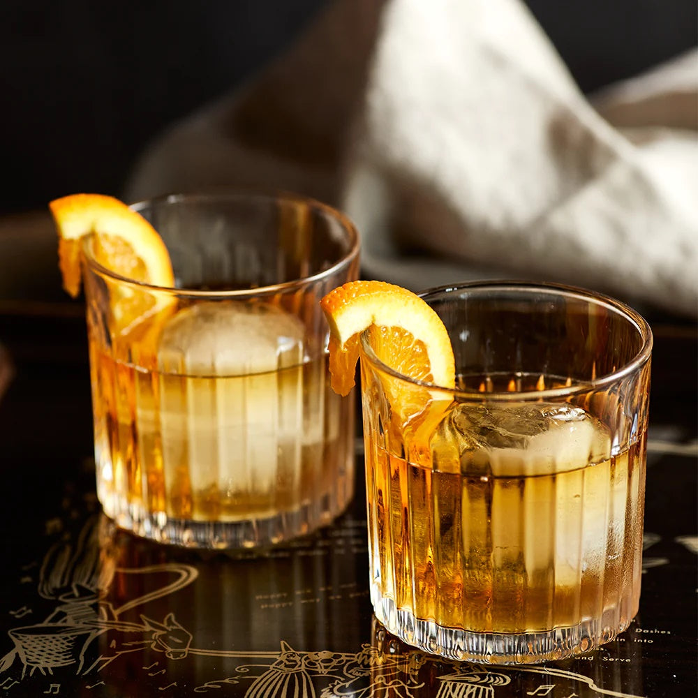 Whiskey Glasses &amp; Ice Stones Set