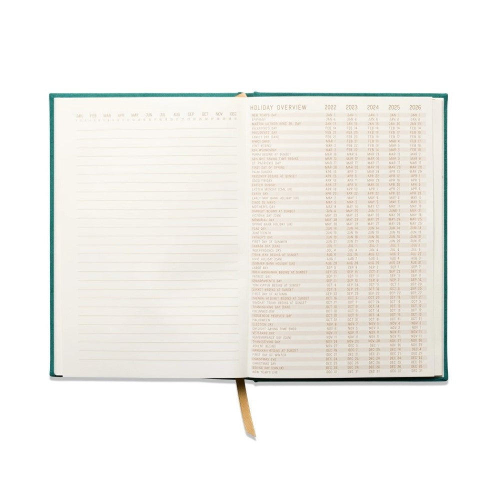 Journal - Green Linear Boxes