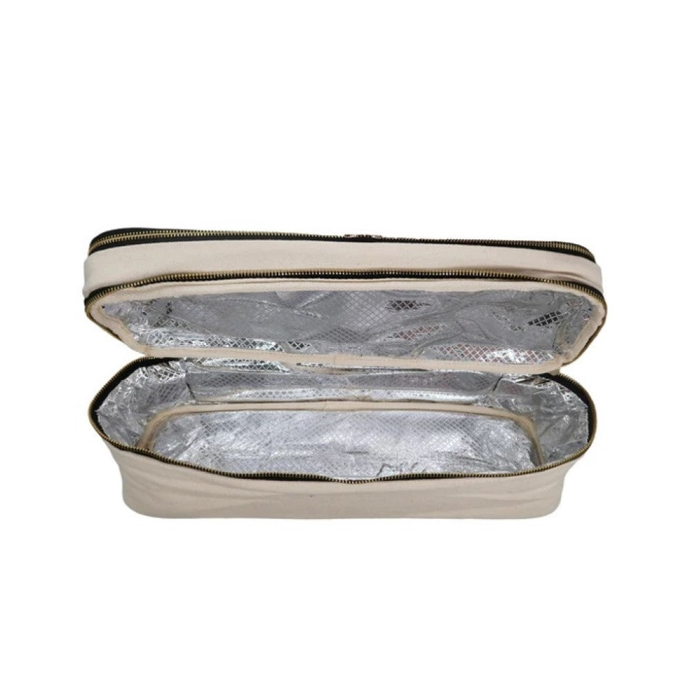 Double Hair Tools Travel Case - Cream