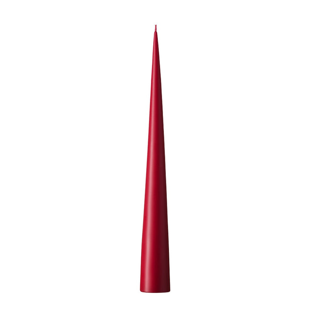 Cone candles - 37cm - Wine