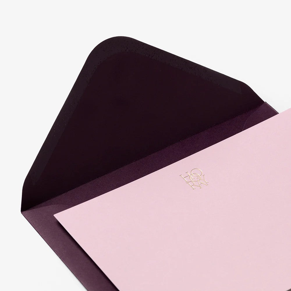 Card & Envelope Set - Hooray, Pink