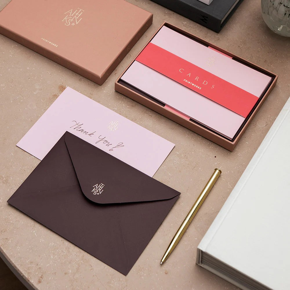 Card & Envelope Set - Hooray, Beige