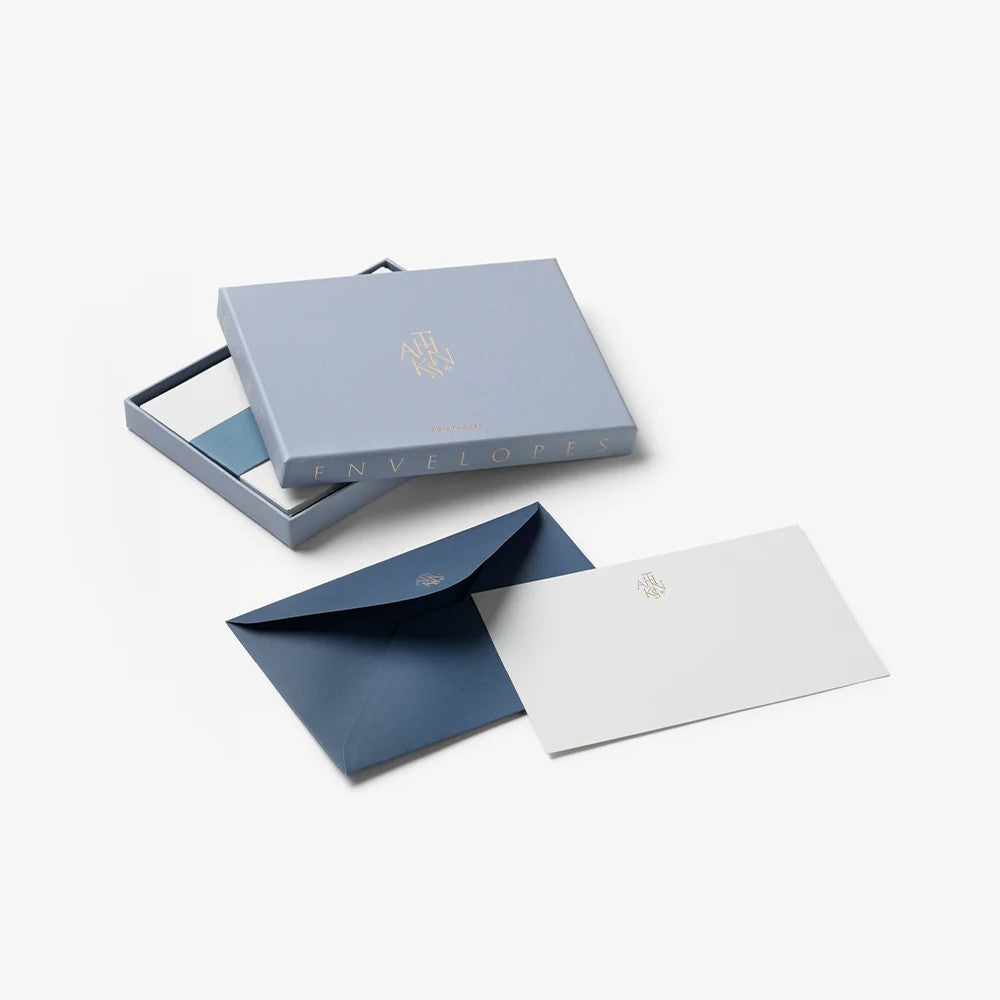 Card & Envelope Set - Hooray, Blue