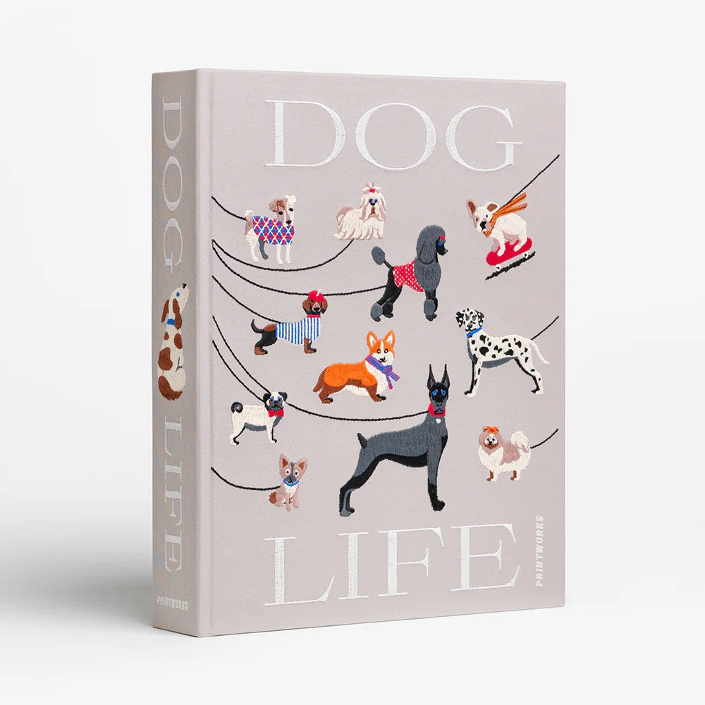 Embroidered Photo Album - Dogs