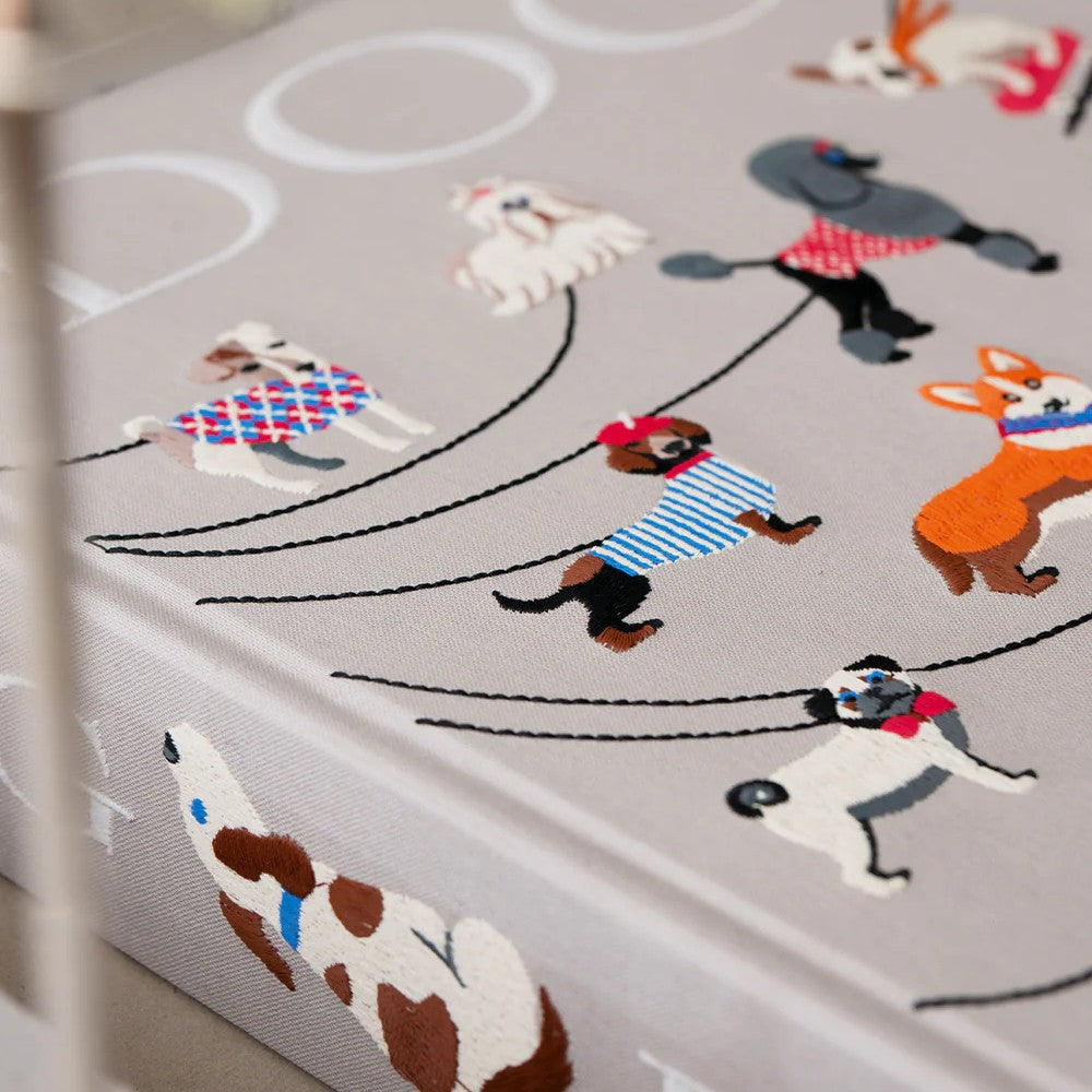 Embroidered Photo Album - Dogs