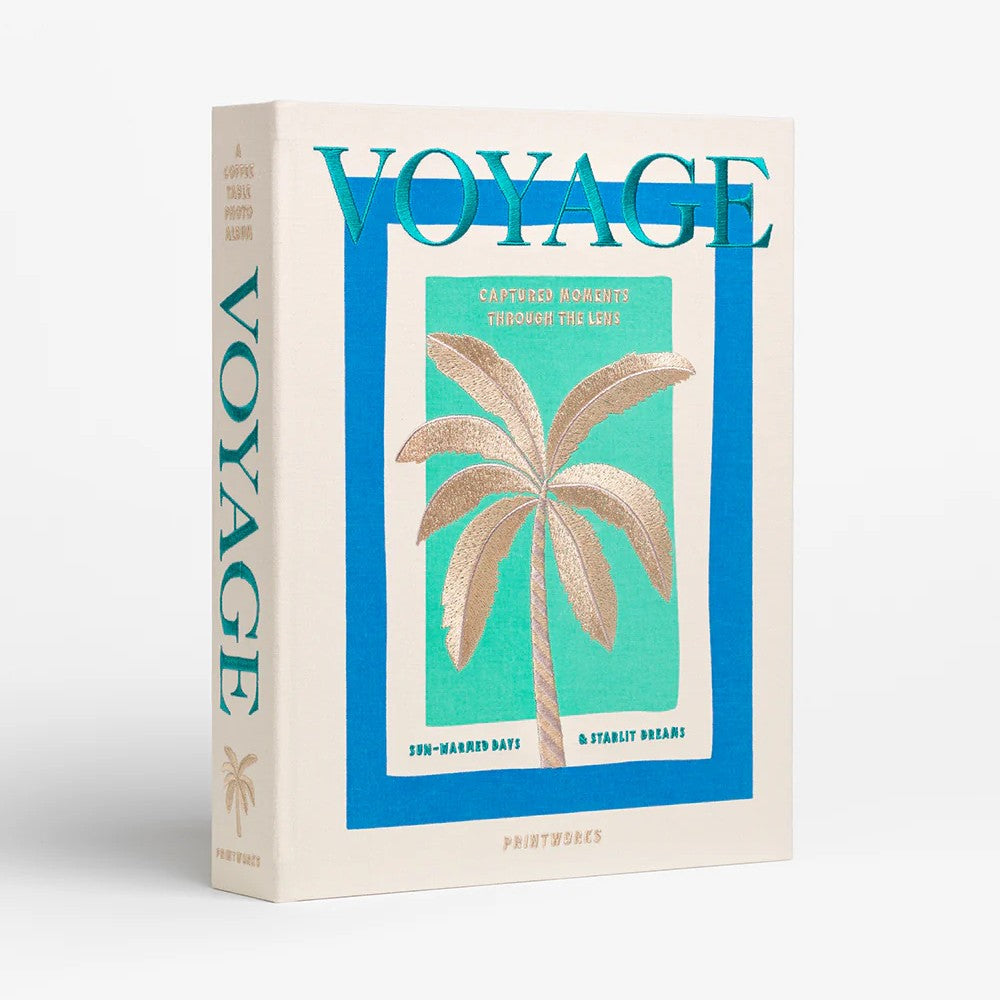 Embroidered Photo Album - Voyage