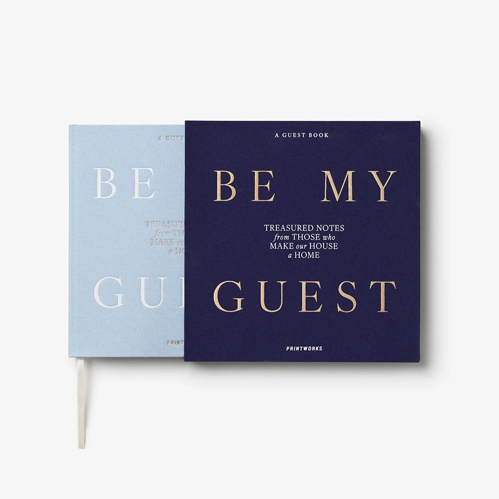 Guest Book - Light Blue/Dark Blue