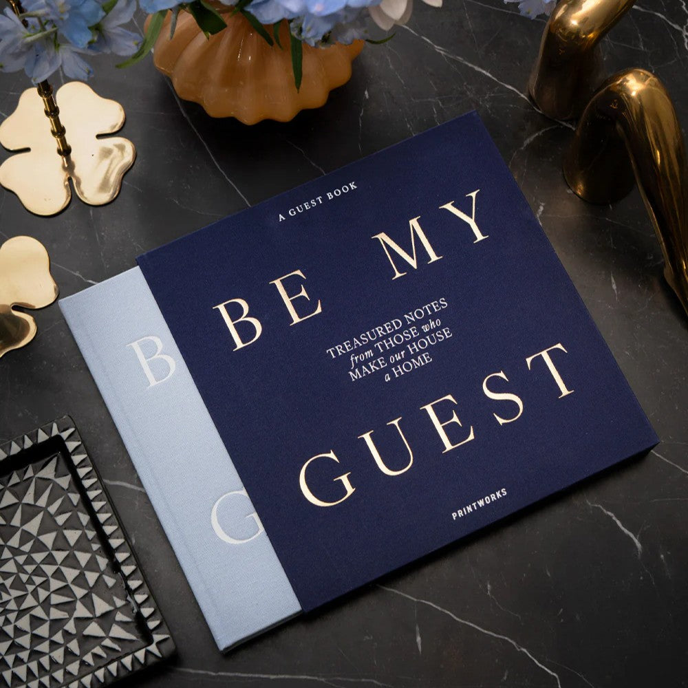 Guest Book - Light Blue/Dark Blue