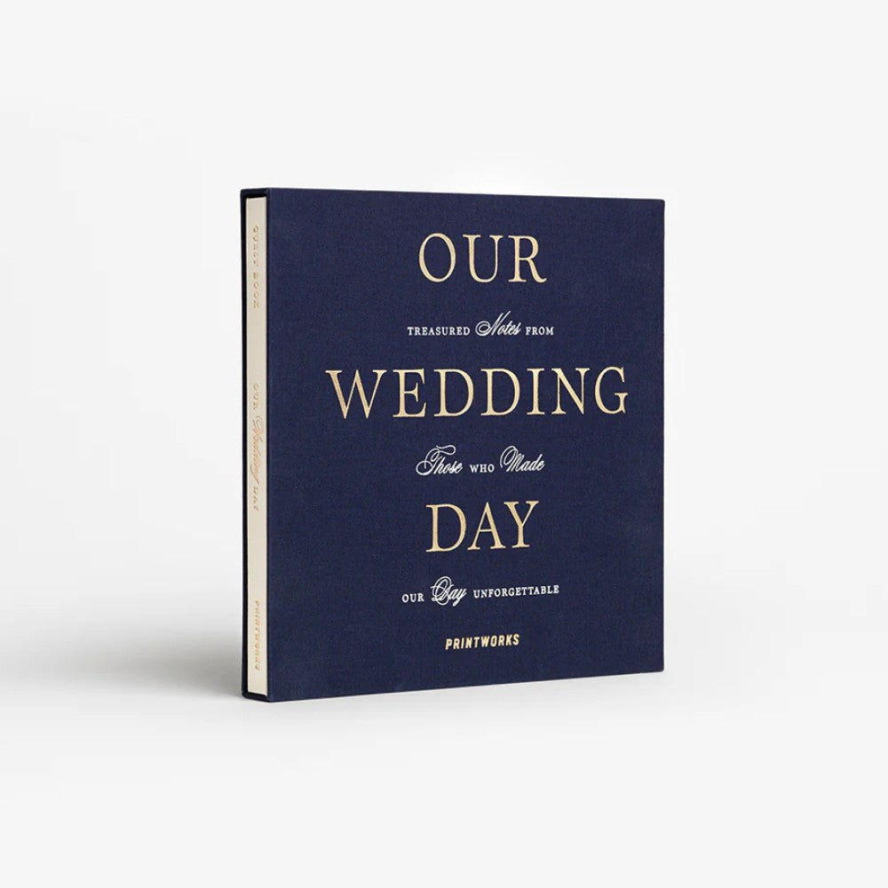 Wedding guest book