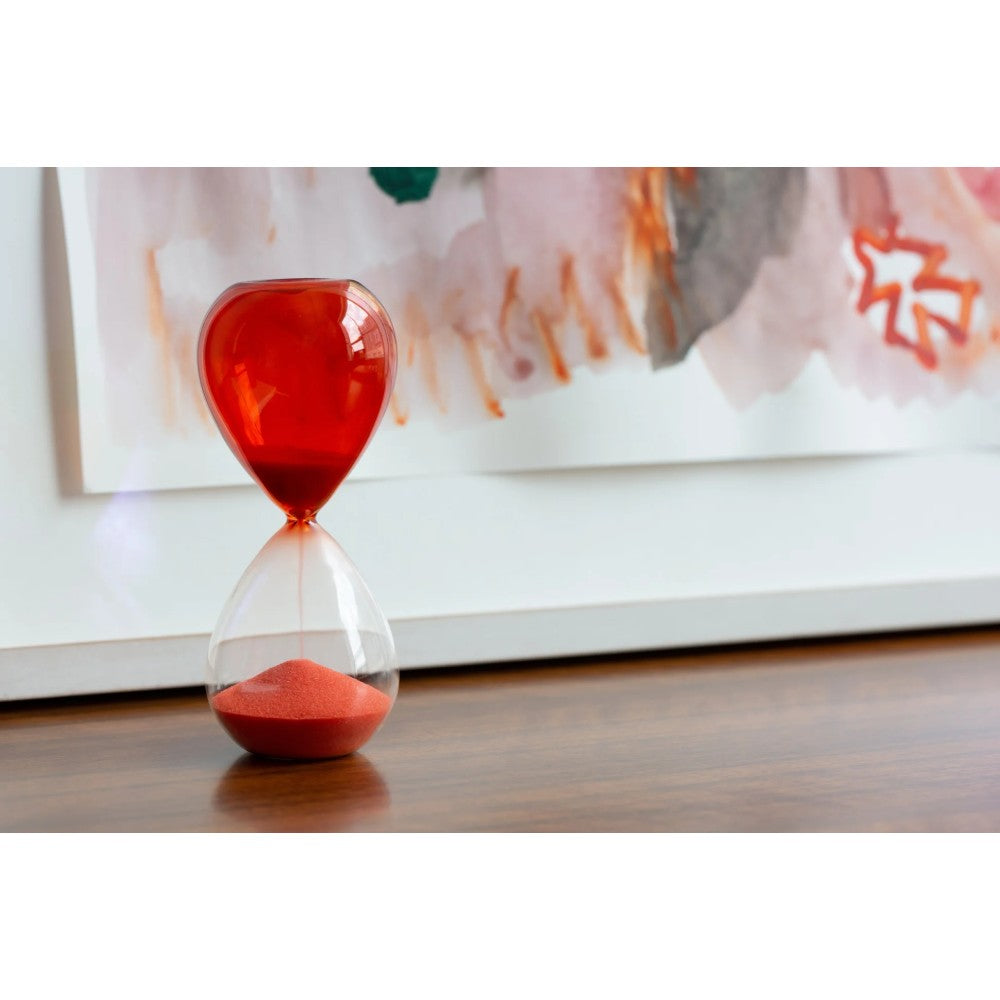 Desktop Hourglass 5 min - Poppy