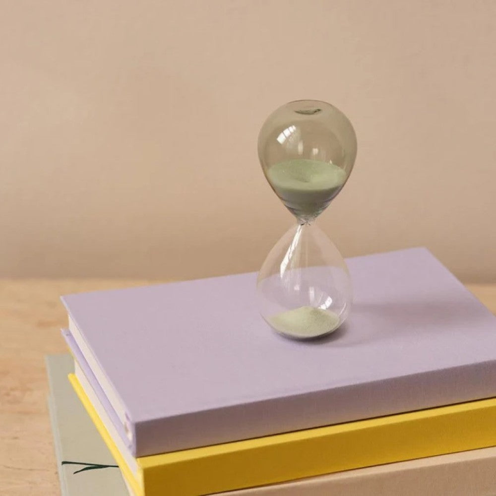 Desktop Hourglass 5 min - Seagreen