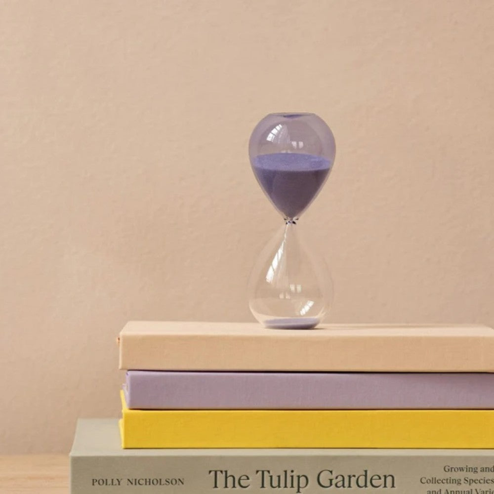 Desktop Hourglass 5 min - Violet