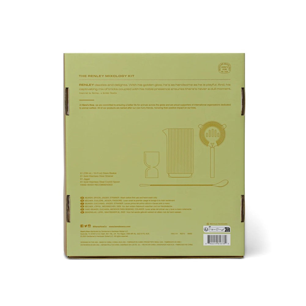 The Renley Mixology Set