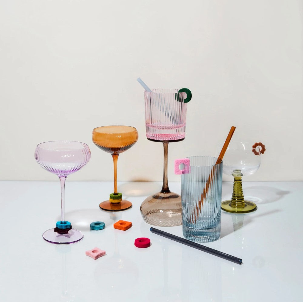 The Danny Highball Straws, set of 6