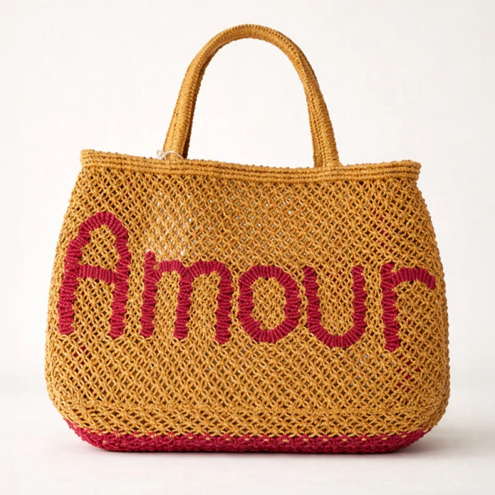 Jute Bag - Amour - S Honey
