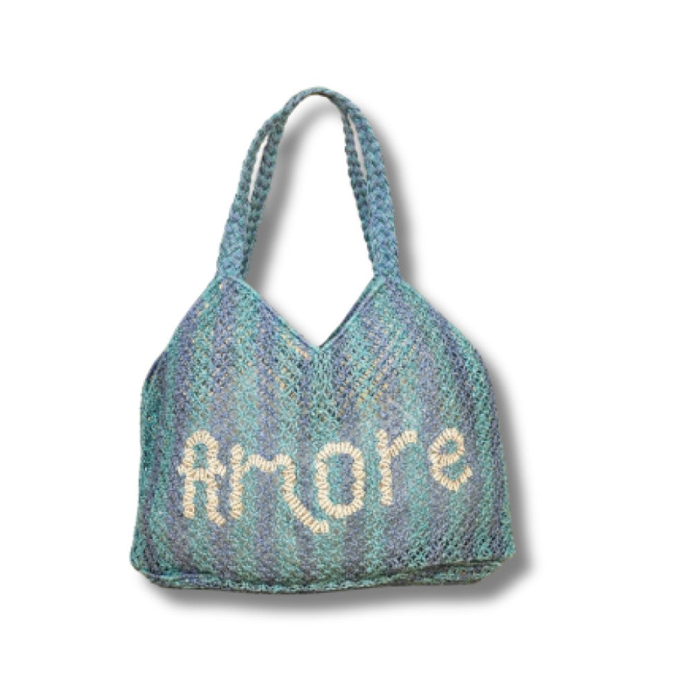Jute Bag - Dora Amore, Sky