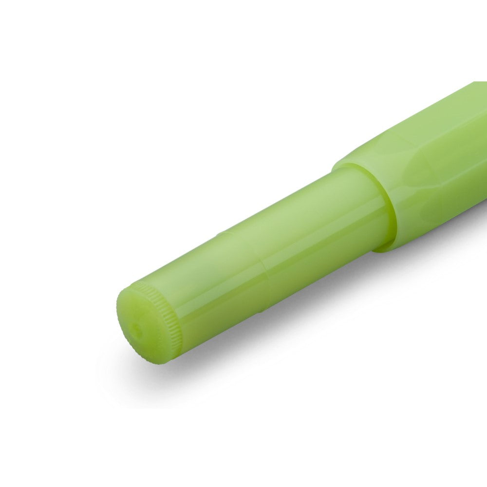 Frosted Sport Roller Ball Pen - Lime
