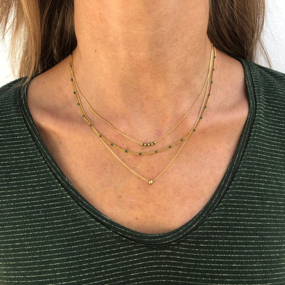 Triple Necklace - Anna Green