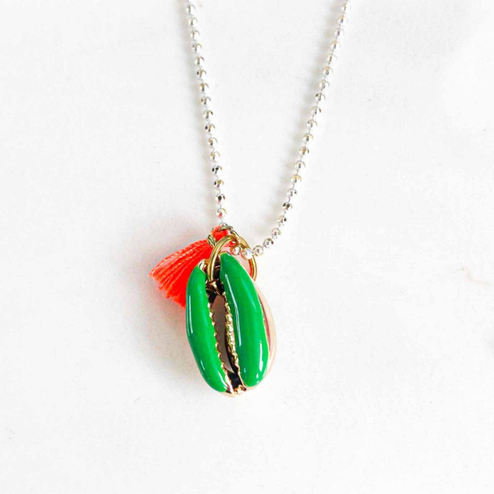 Necklace - Cowrie Bubble