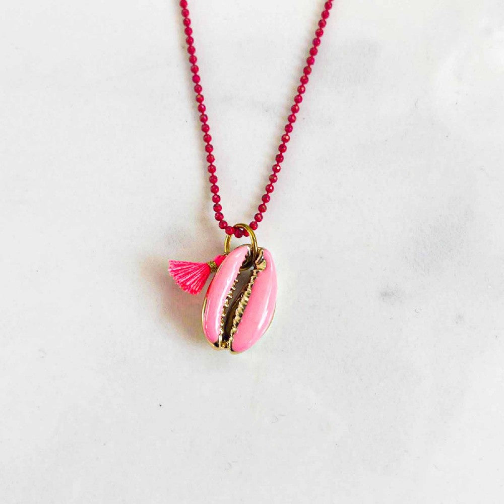 Necklace - Cowrie Bubble