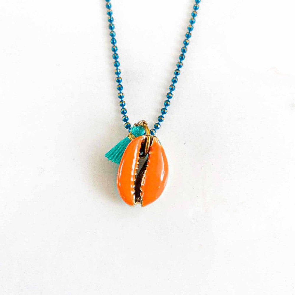 Necklace - Cowrie Bubble