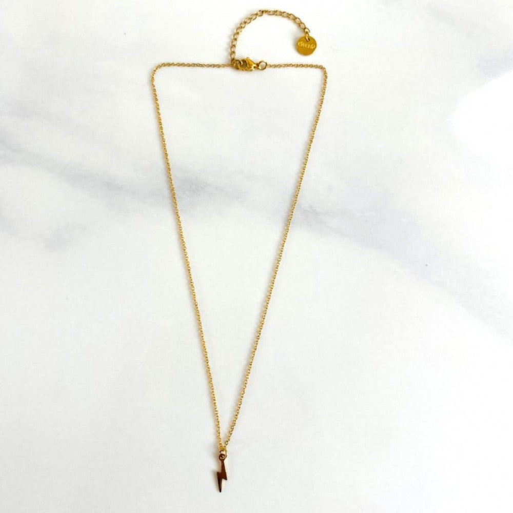 Pendant - Chain Lightning Bolt