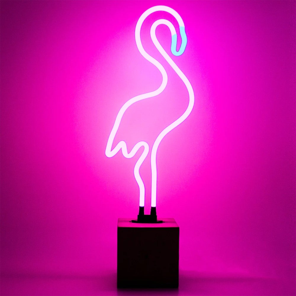&#39;Flamingo&#39; Neon Sign