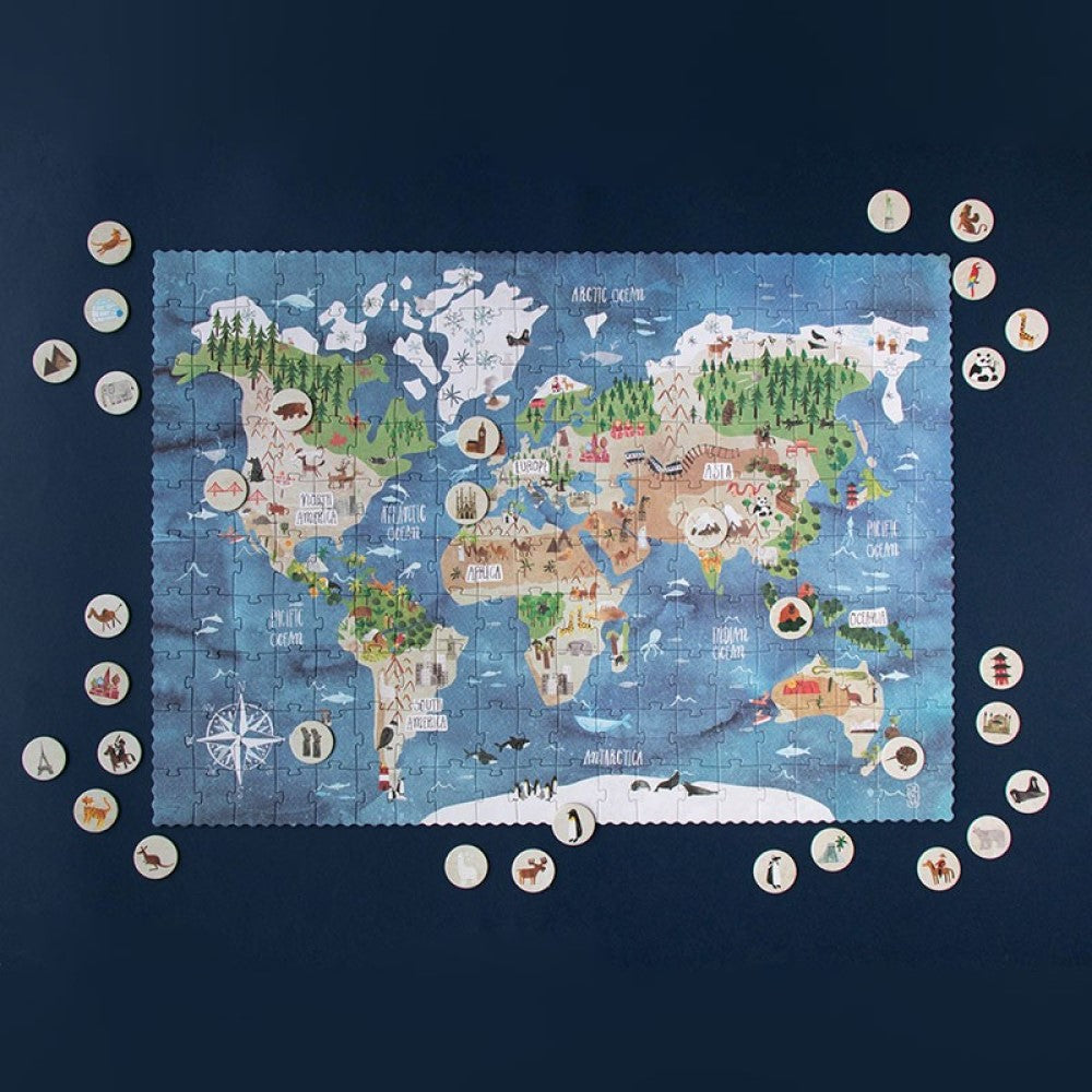Puzzle - Discover the world - 200pcs